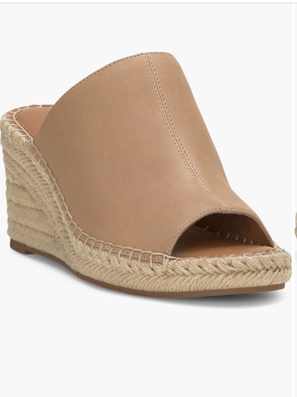 Cabriah Espadrille platform Wedge Slide sandal